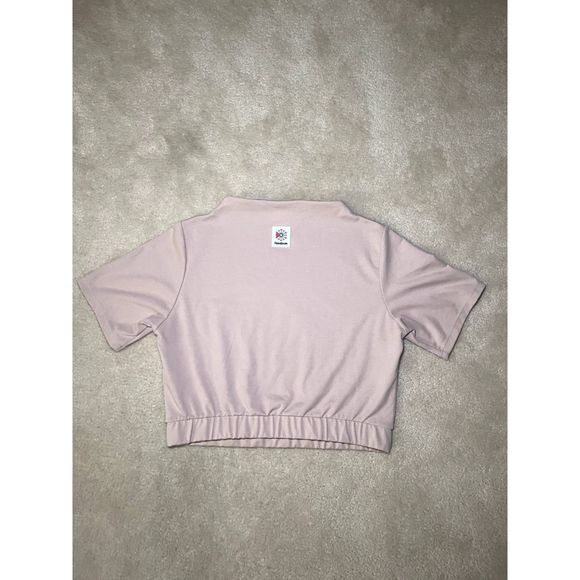 Reebok Classic Cropped Top I Pink | L (16-18) - Picture 2 of 5